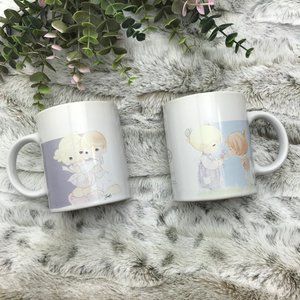 [Precious Moments] Coffee / Tea Mug Set of 2 Sherwood Cup